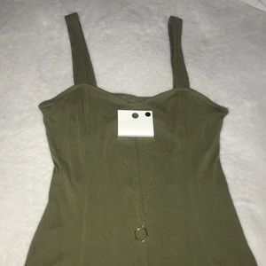 Forever 21 Forest Green Romper